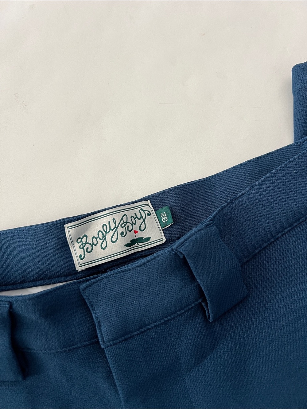 BOGEY BOYS x Macklemore Navy Blue Thick Straight Leg Golf Pants 32 / 31 (Rare) - Picture 10 of 12